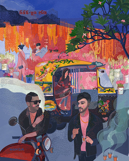 Shahbagh Flower Market