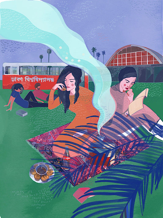 A Lazy Afternoon at Dhaka University