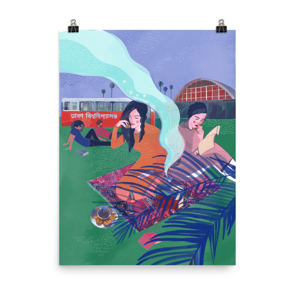 A Lazy Afternoon at Dhaka University