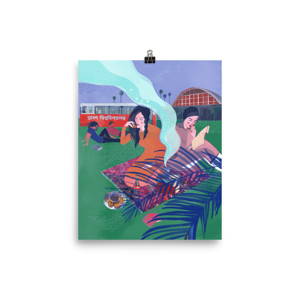 A Lazy Afternoon at Dhaka University