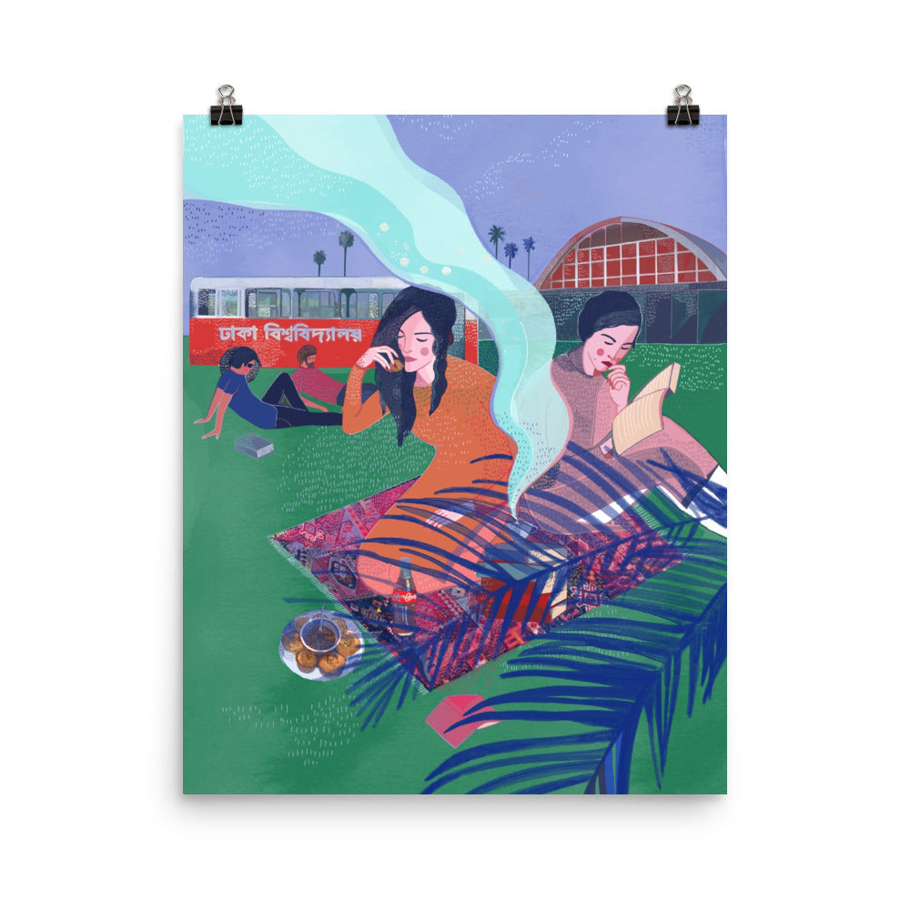 A Lazy Afternoon at Dhaka University