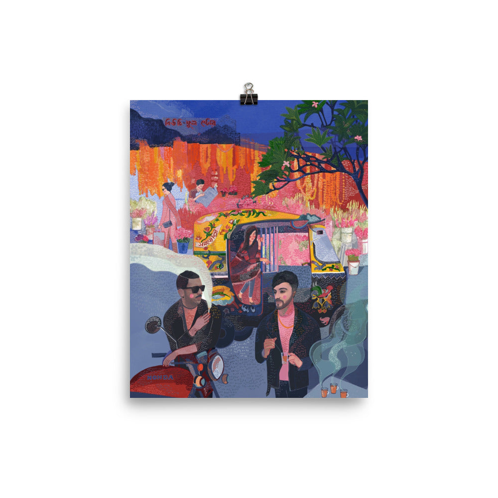 Shahbagh Flower Market